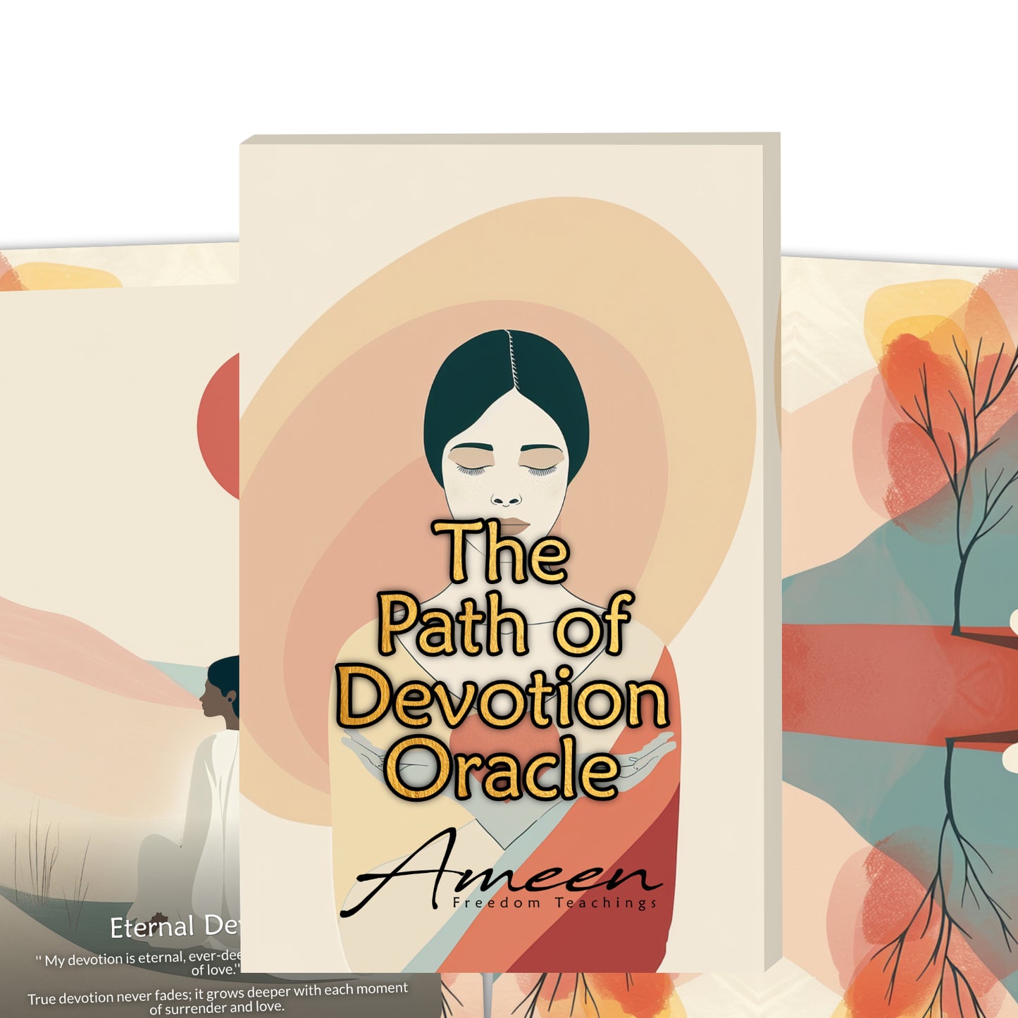 The Path of Devotion - 22 Oracle Cards - Surrender to the Divine Flow - Sacred Union Deck