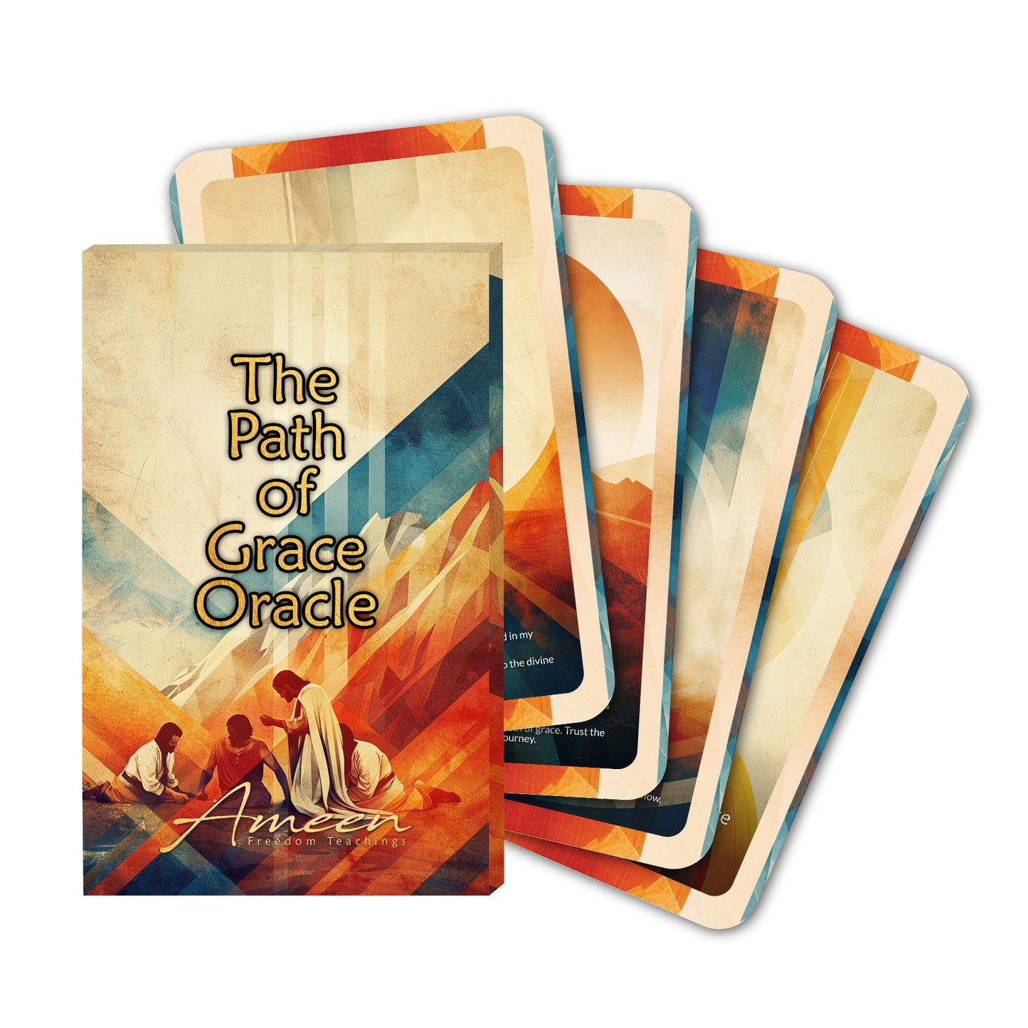 The Path of Grace - 22 Oracle Cards - Flow with Ease and Beauty - Spiritual Ease Deck