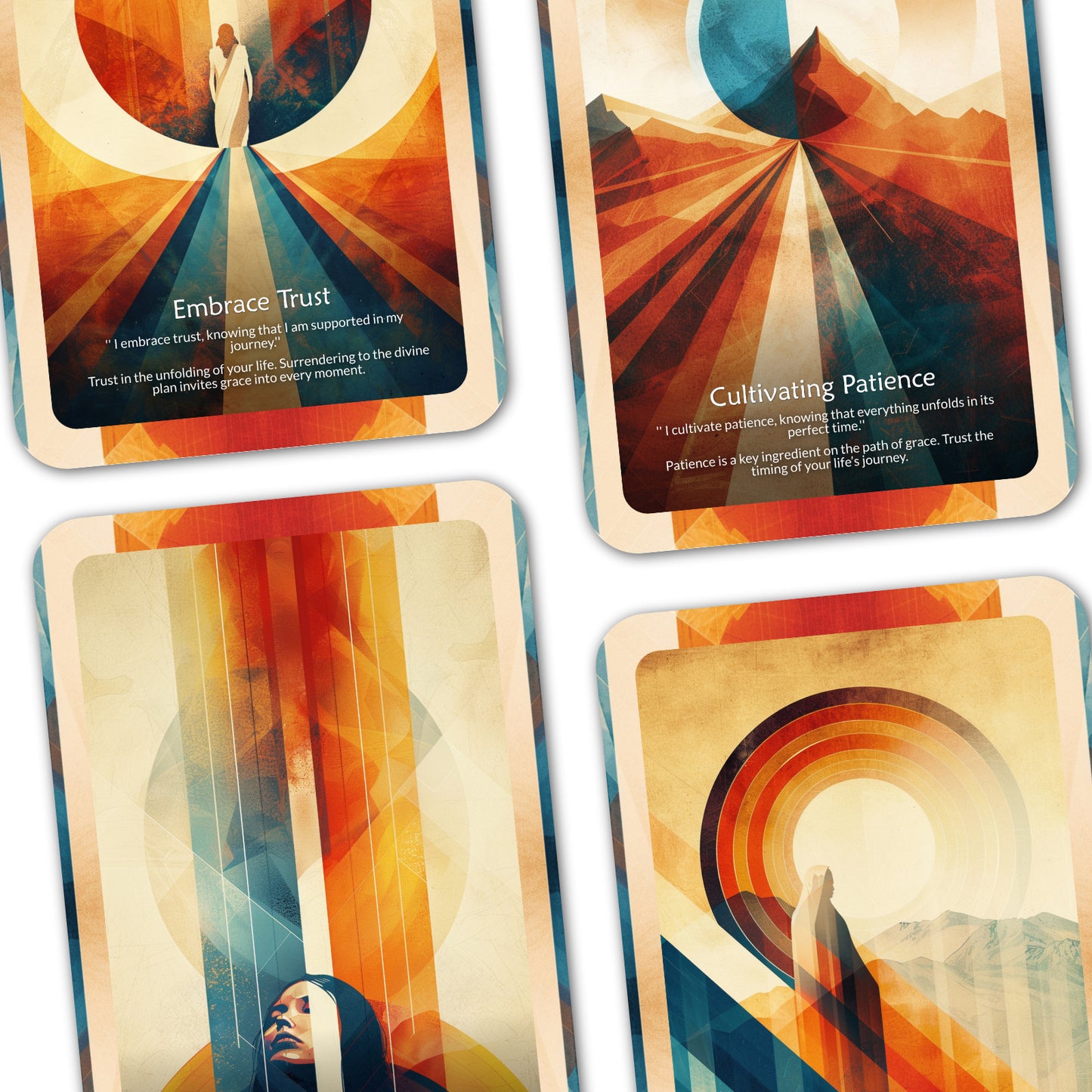 The Path of Grace - 22 Oracle Cards - Flow with Ease and Beauty - Spiritual Ease Deck