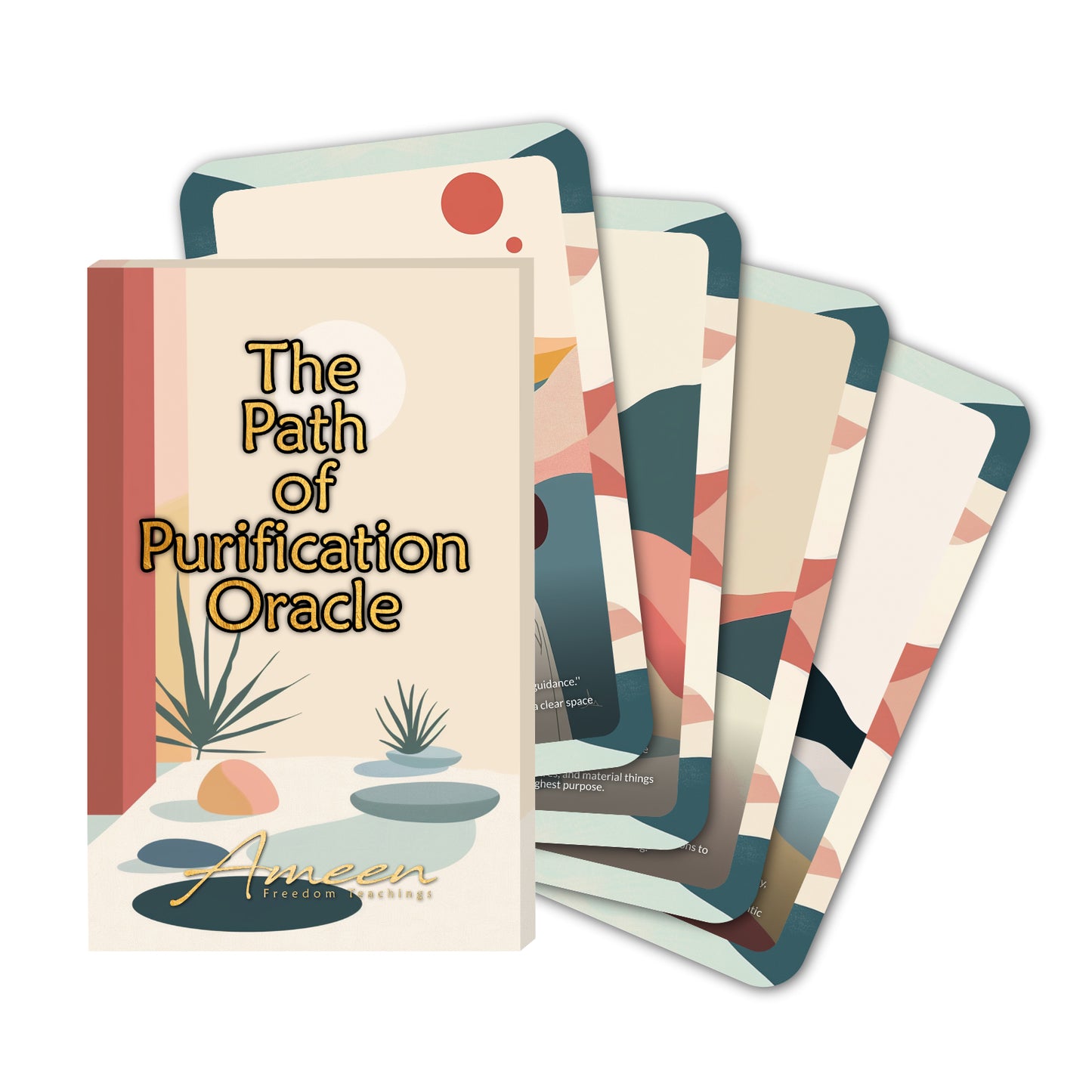 The Path of Purification - 22 Oracle Cards - Purify Your Mind, Body, and Spirit - Cleansing and Renewal Deck