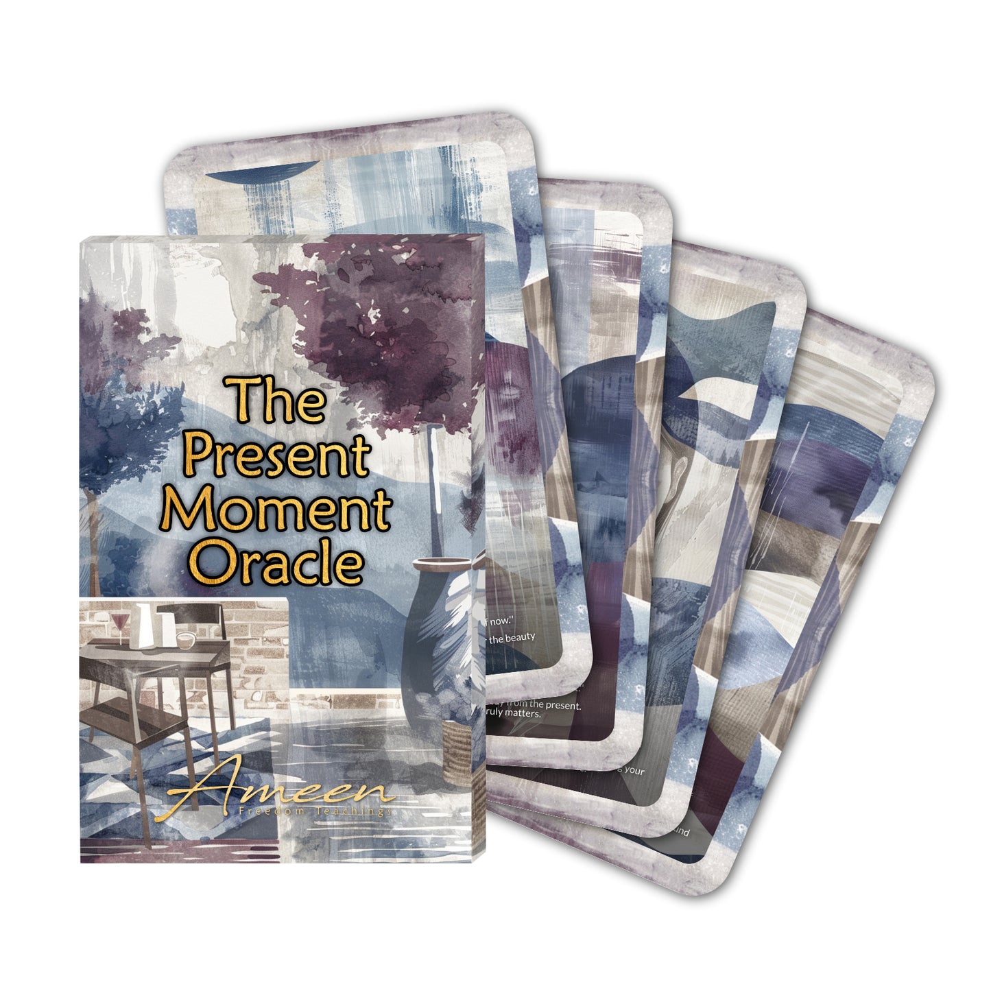 The Present Moment - 22 Oracle Cards - Live Fully in the Now - Presence and Awareness Deck