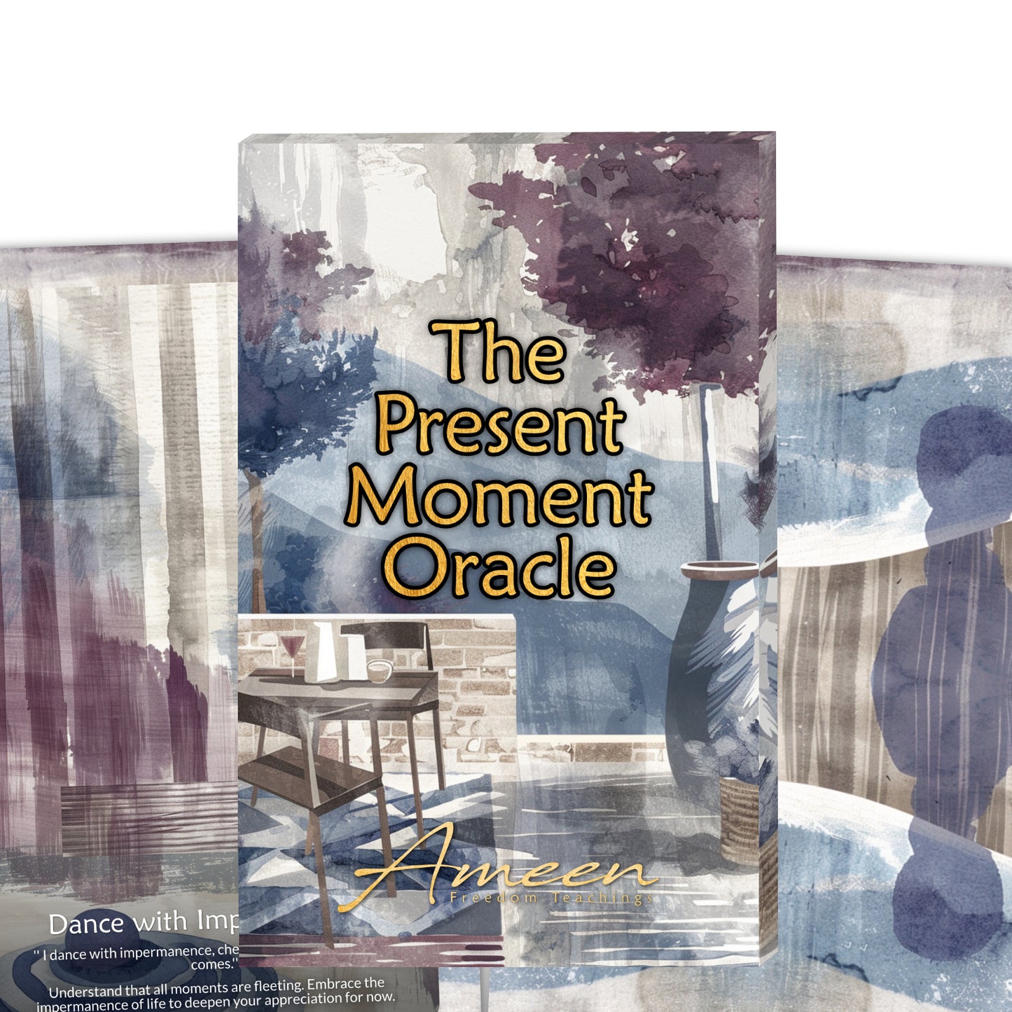 The Present Moment - 22 Oracle Cards - Live Fully in the Now - Presence and Awareness Deck