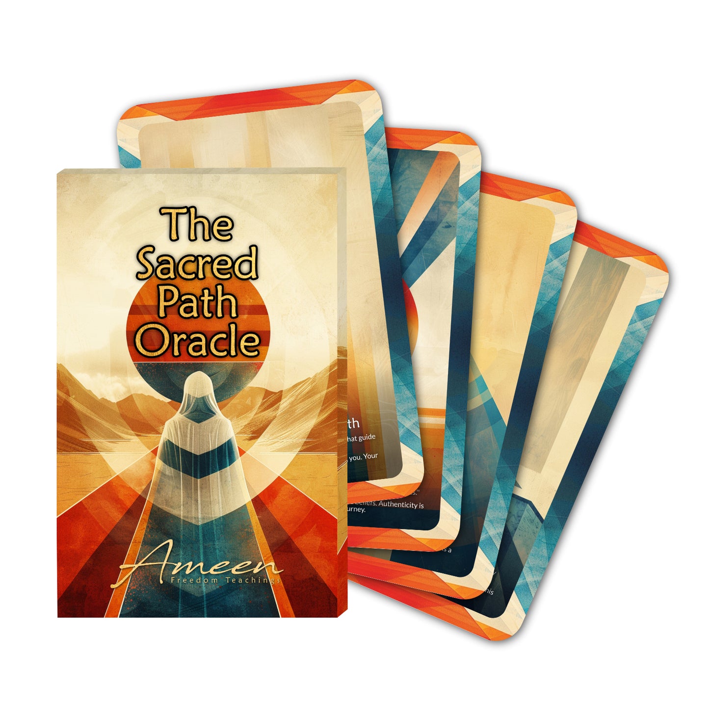 The Sacred Path - 22 Oracle Cards - Walk with Purpose and Reverence - Divine Guidance Deck