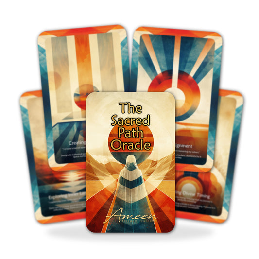 The Sacred Path - 22 Oracle Cards - Walk with Purpose and Reverence - Divine Guidance Deck