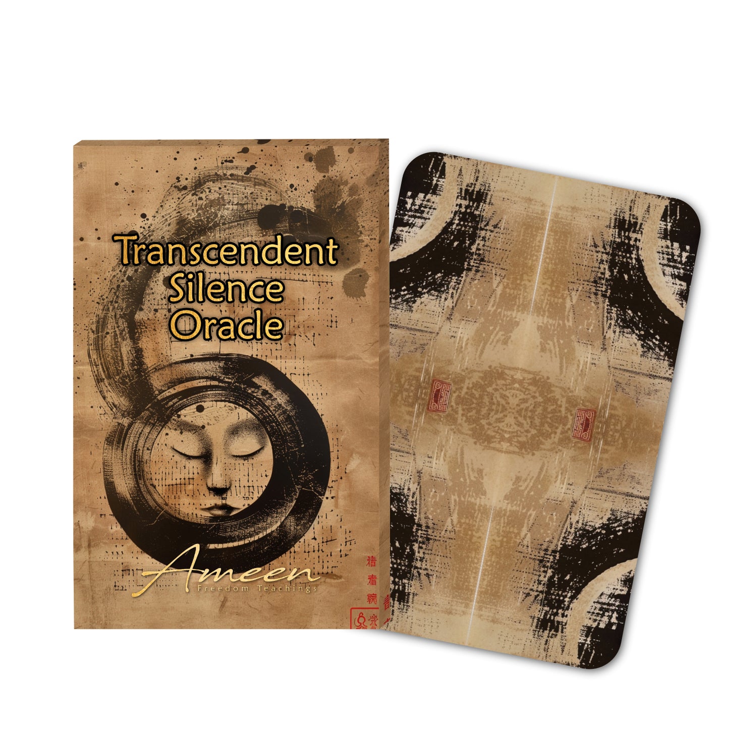 Transcendent Silence - 22 Oracle Cards - Find Peace in Stillness - Meditation and Mindfulness Deck