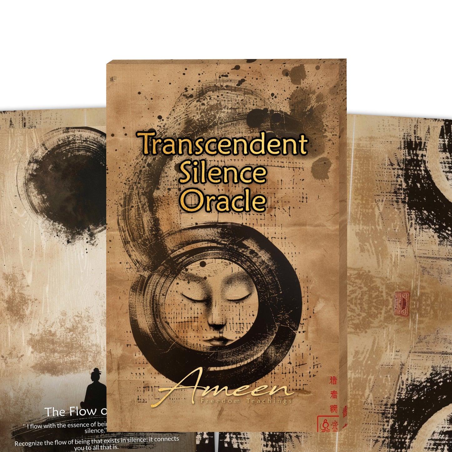 Transcendent Silence - 22 Oracle Cards - Find Peace in Stillness - Meditation and Mindfulness Deck