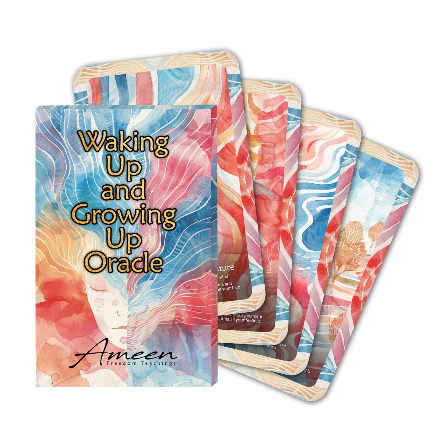 Waking Up and Growing Up - 22 Oracle Cards - Awaken to Greater Consciousness - Personal Growth and Awakening Deck