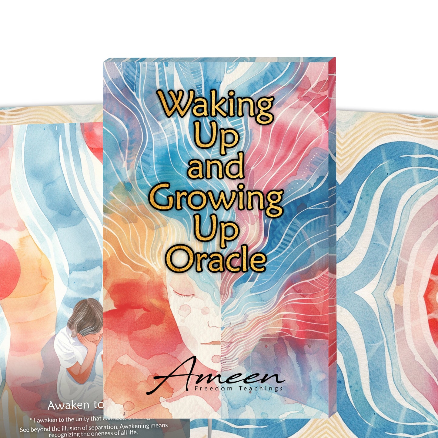 Waking Up and Growing Up - 22 Oracle Cards - Awaken to Greater Consciousness - Personal Growth and Awakening Deck