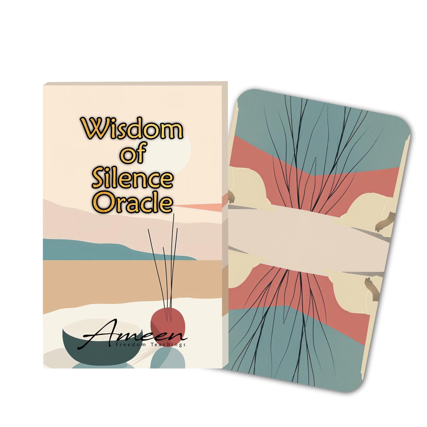 Wisdom of Silence - 22 Oracle Cards - Find Clarity in Quietude - Meditation and Insight Deck