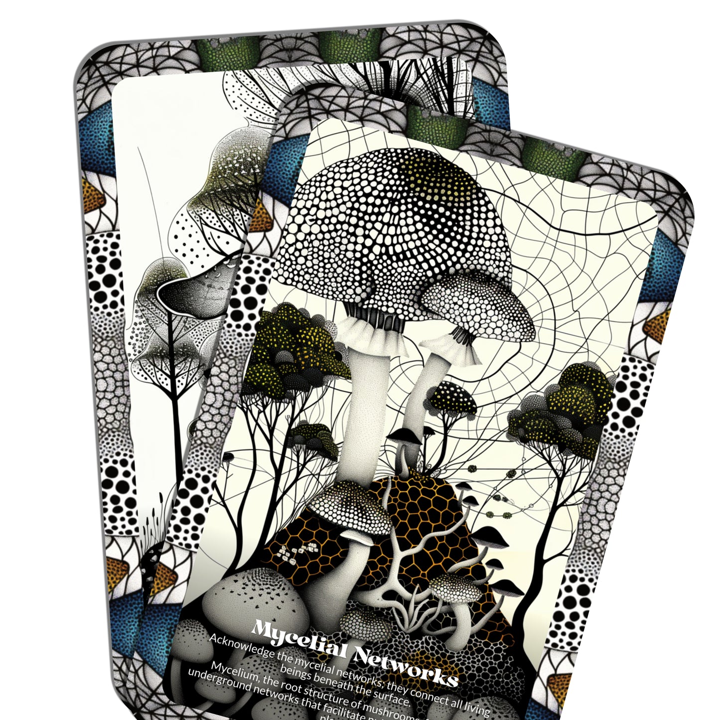 The Mushroom Oracle - 22 Oracle Cards - Unlocking the magic of mushrooms - By Symbolika - Vision Cards - Divination Tool