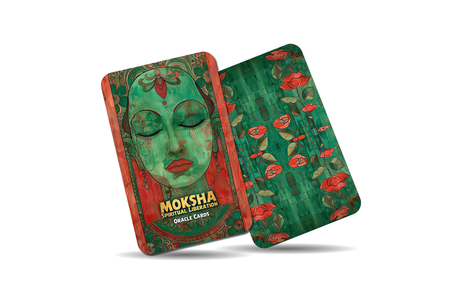 Moksha - Spiritual Liberation - Oracle cards - A unique spiritual journey - Guiding souls towards liberation and ultimate enlightenment.