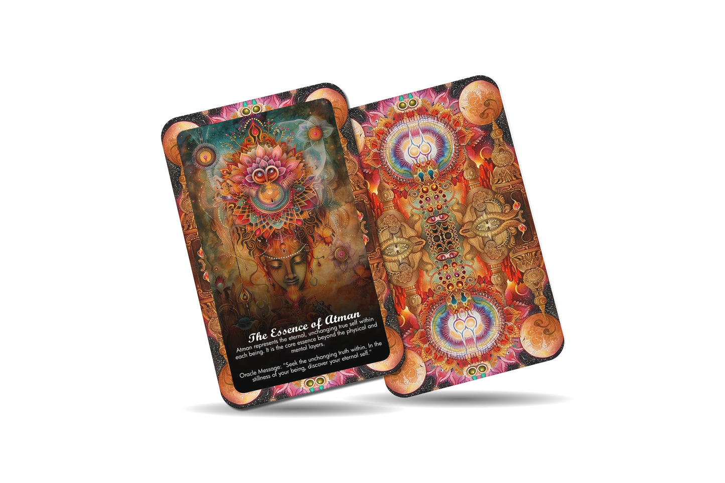 True Self - Atman Wisdom cards - A unique spiritual journey - Exploring the self to uncover inner wisdom and divine truth.