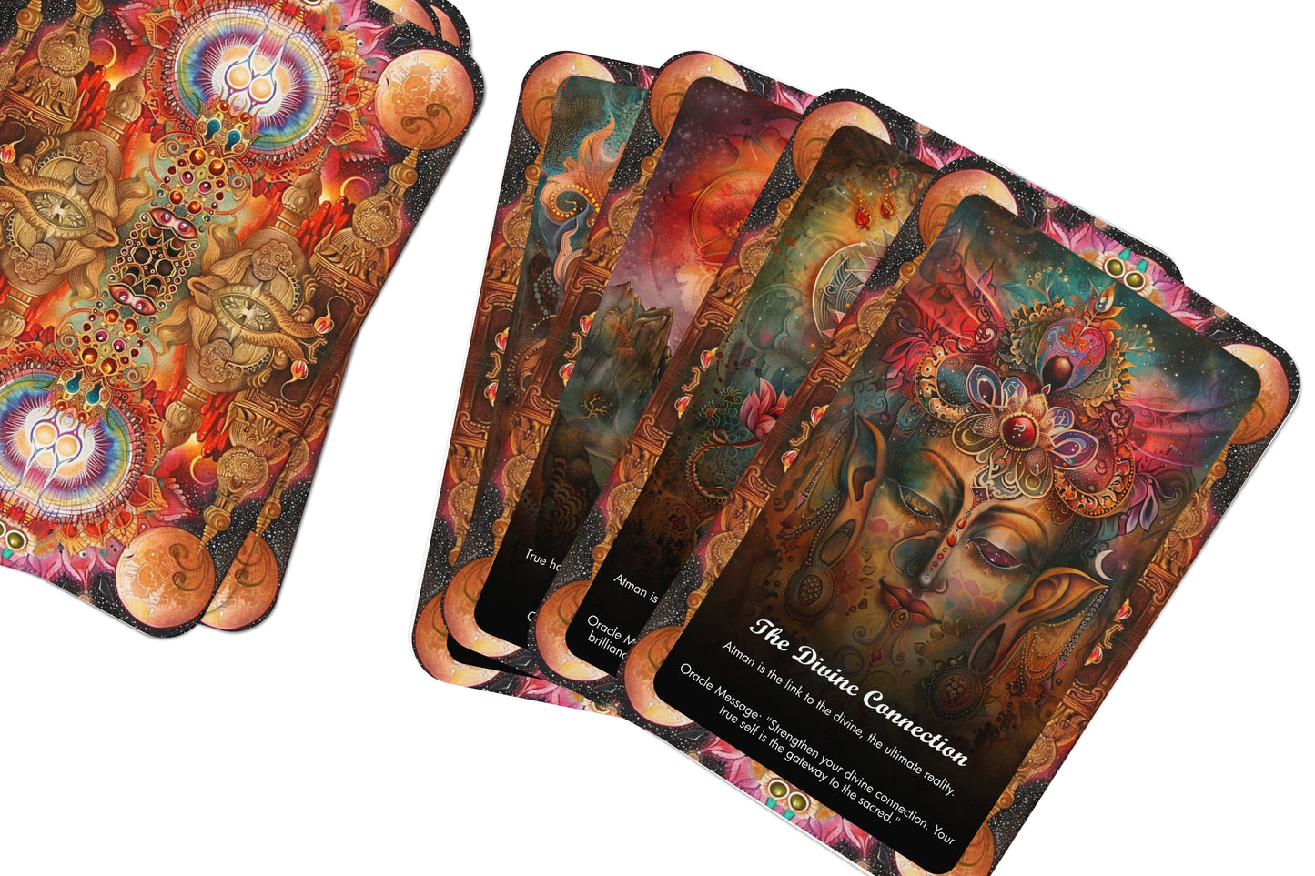 True Self - Atman Wisdom cards - A unique spiritual journey - Exploring the self to uncover inner wisdom and divine truth.