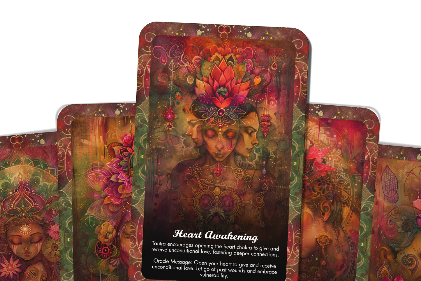 Tantra - The Path of Sacred Love - Oracle Cards - A unique spiritual journey - Delving into ancient practices, unlocking profound wisdom and transformative power.