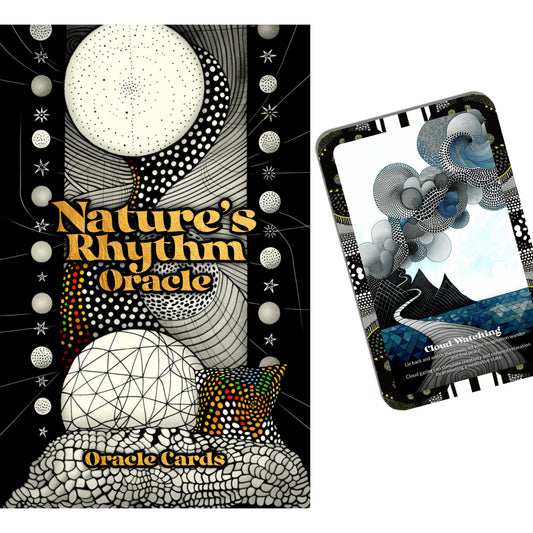 Nature’s Rhythm Oracle - 22 Oracle Cards - Aligning with nature's cycles - By Symbolika - Vision Cards - Divination Tool