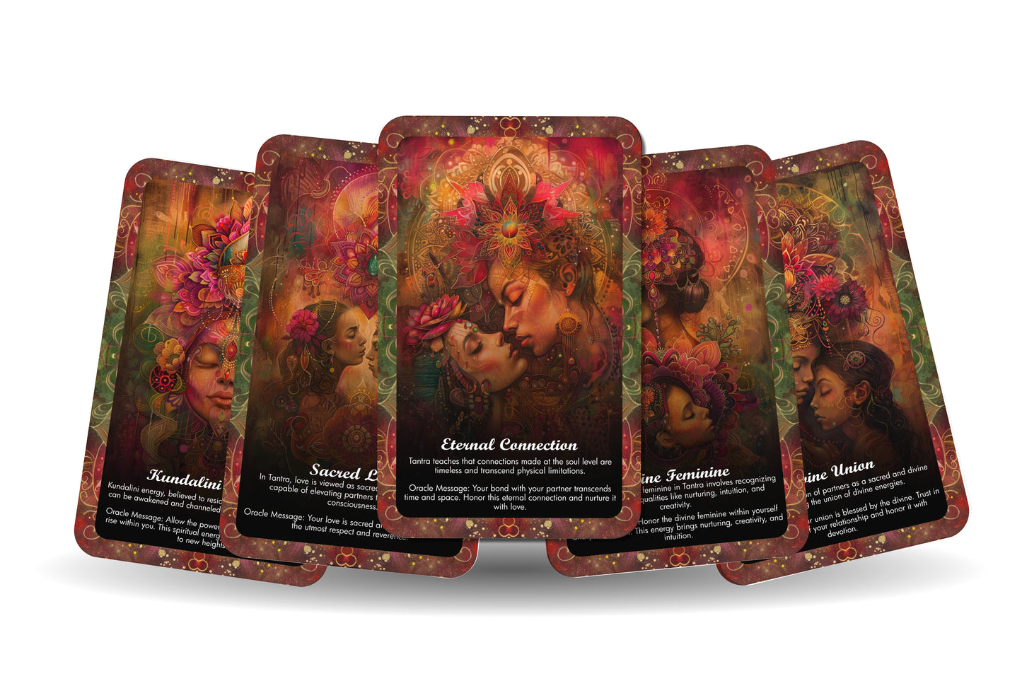 Tantra - The Path of Sacred Love - Oracle Cards - A unique spiritual journey - Delving into ancient practices, unlocking profound wisdom and transformative power.