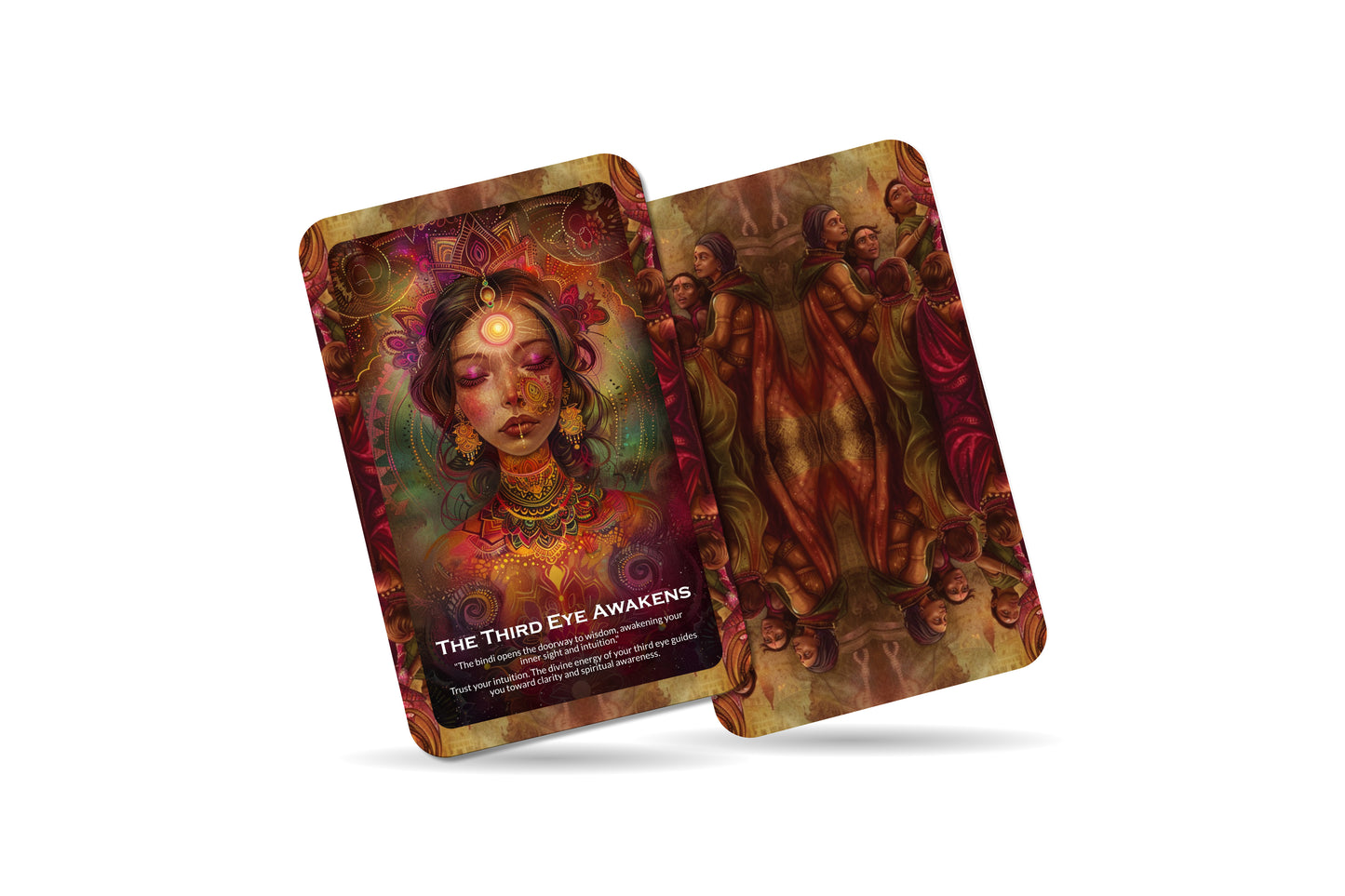 Bindi Blessings Oracle Cards – 22 Cards Feminine Energy Deck for Inner Strength & Cultural Wisdom