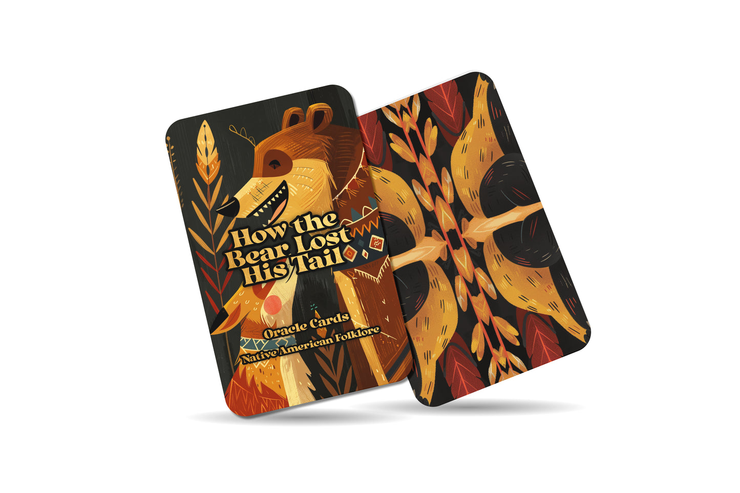 How the Bear Lost His Tail - 22 Oracle Cards - Discover the Lessons of Humility and Growth