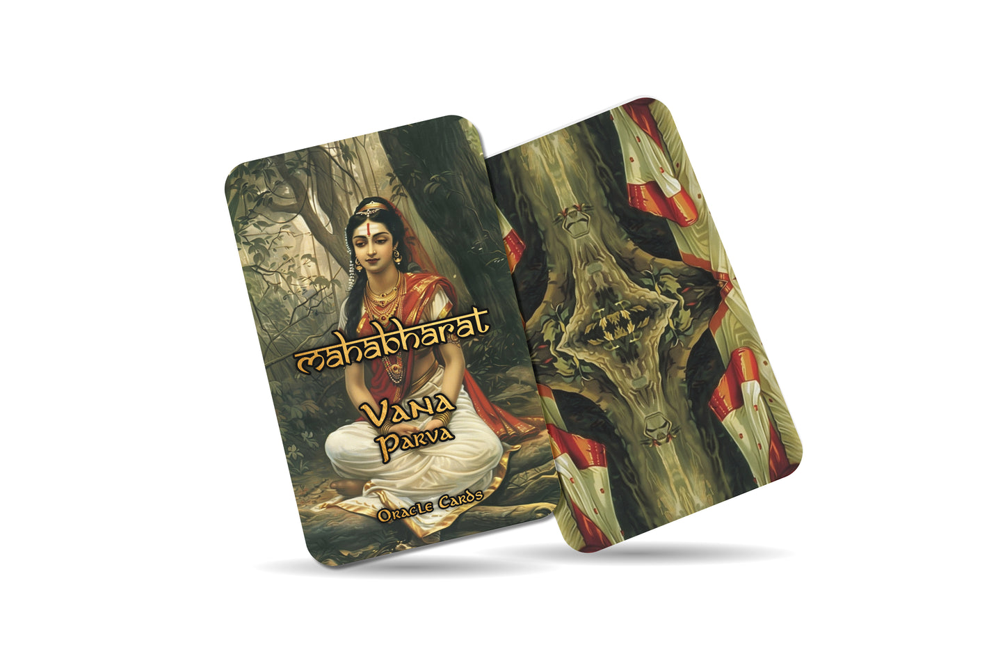 Vana Parva Oracle Cards - 22 Cards  - Seeking spiritual growth and wisdom during the exile in the forest.