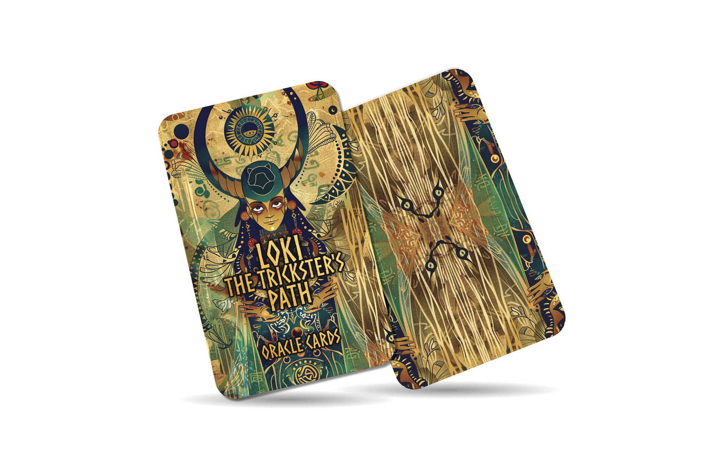 Loki - The Trickster's Path Oracle Deck Cards - Navigating the complexities and challenges with cunning and wit