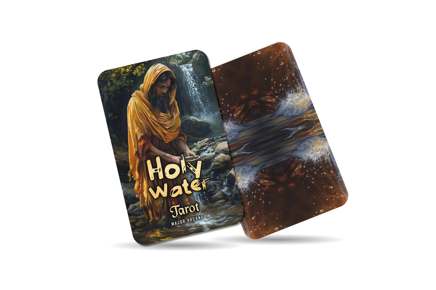 The Holy Water Tarot - 22 Major Arcana - A unique spiritual journey - Purifying the soul through the essence of holy waters.