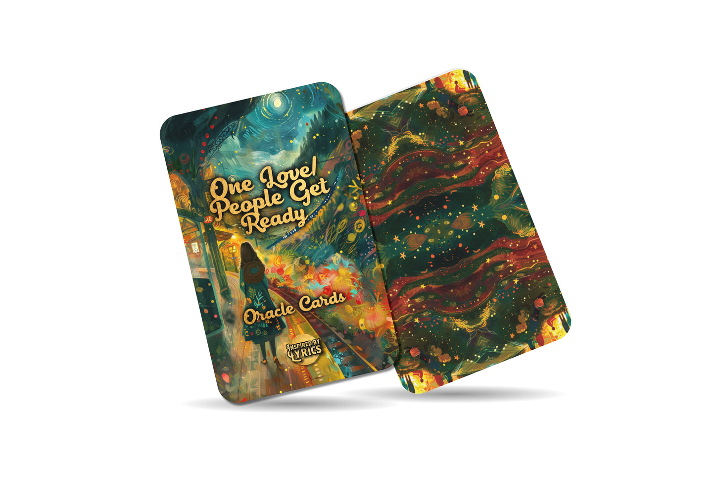 One Love - People Get Ready Oracle Cards - A unique spiritual journey - Inspired by Lyrics - Mindfulness cards