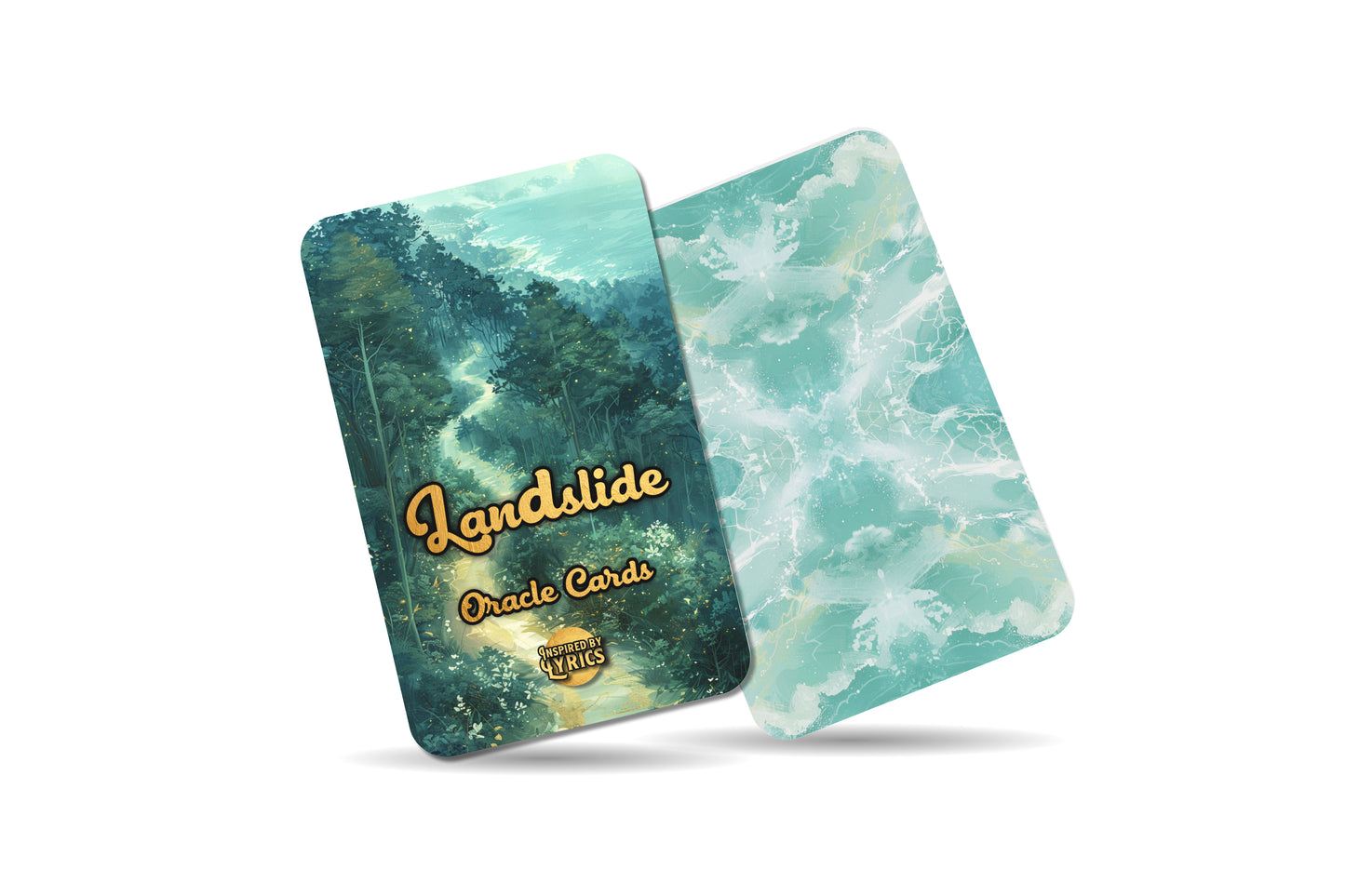 Landslide Oracle Cards - A unique spiritual journey - Inspired by Lyrics - Mindfulness cards