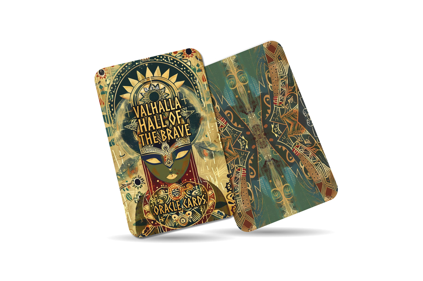 Valhalla - Hall of the Brave Oracle Cards - Aspiring to the heights of valor and bravery