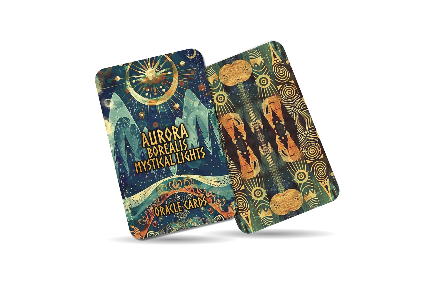 Aurora Borealis - Mystical Lights Oracle Deck Cards - Navigating life's mysteries with the northern lights