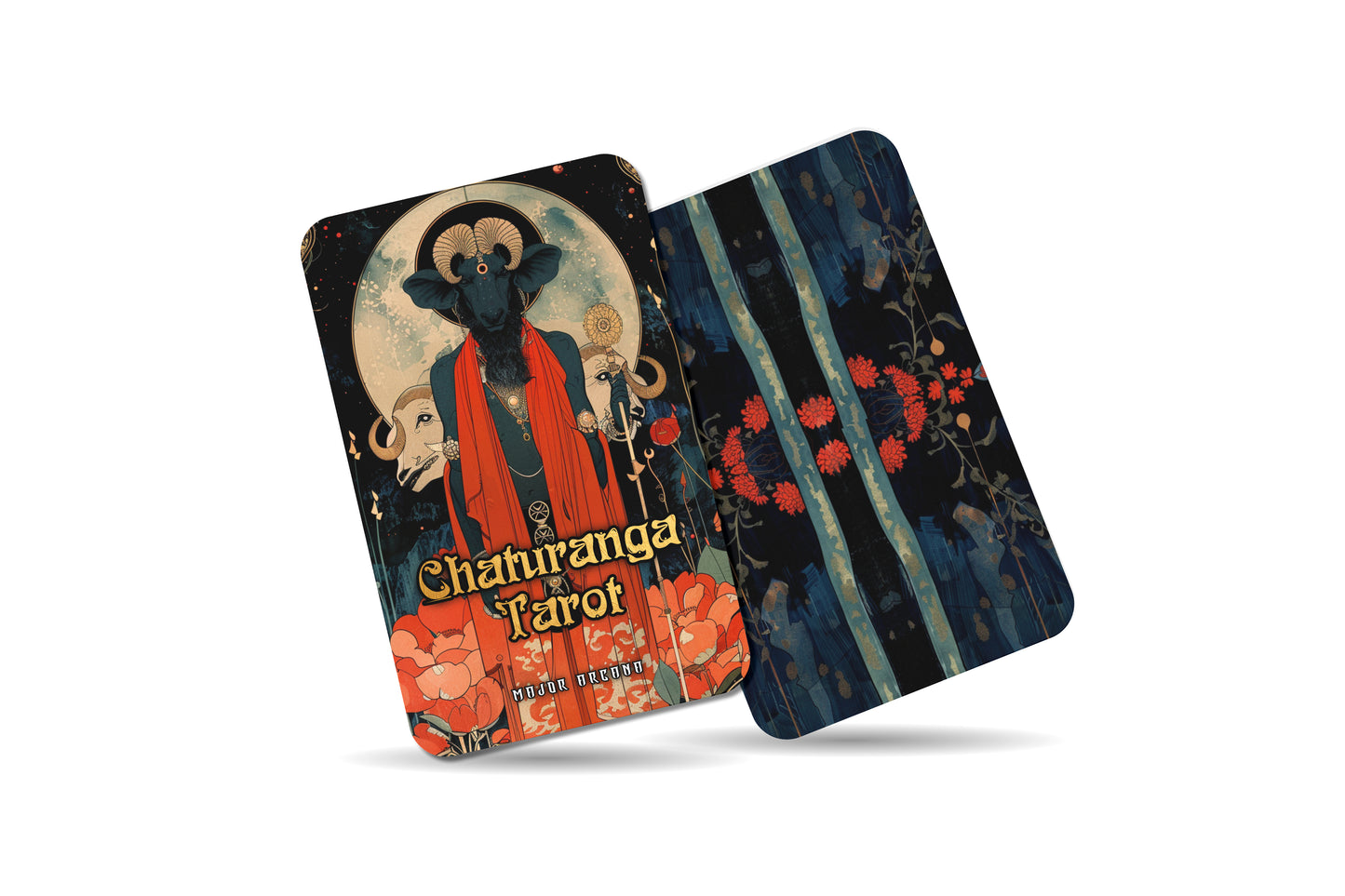 Chaturanga Tarot - 78 Cards - Inspired by the ancient Indian game of Chaturanga.