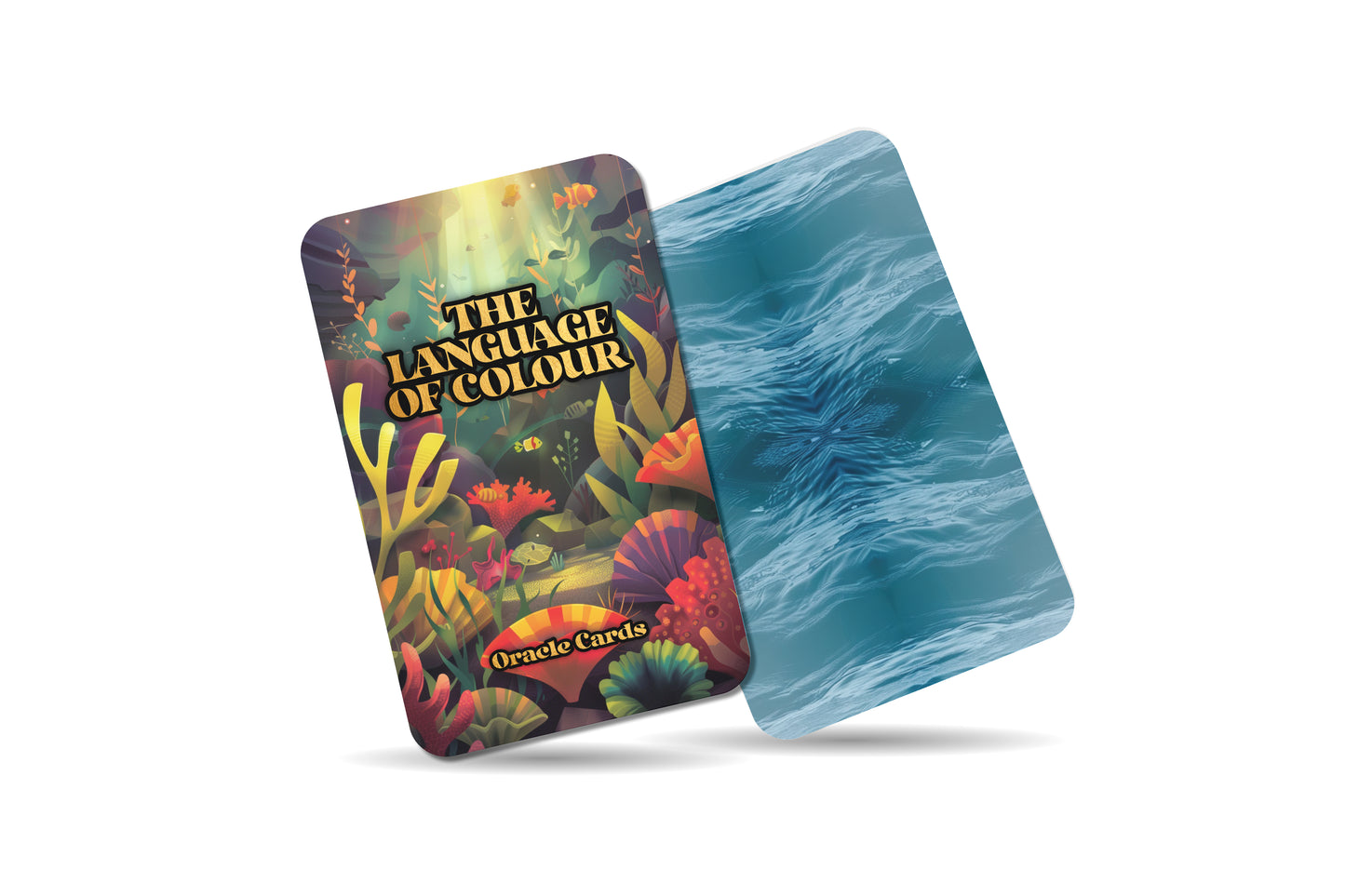 The Language of Colour Oracle - 22 Oracle Cards - Align With Vibrational Healing and Energy