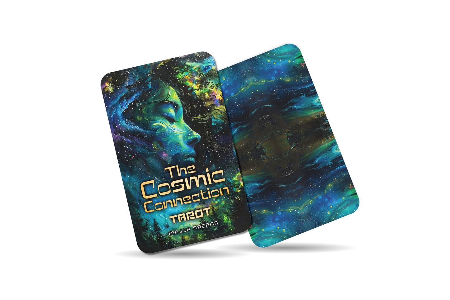 The Cosmic Connection Tarot - 22 Major Arcana - A unique spiritual journey - Bridging the earthly and celestial realms with universal bonds.