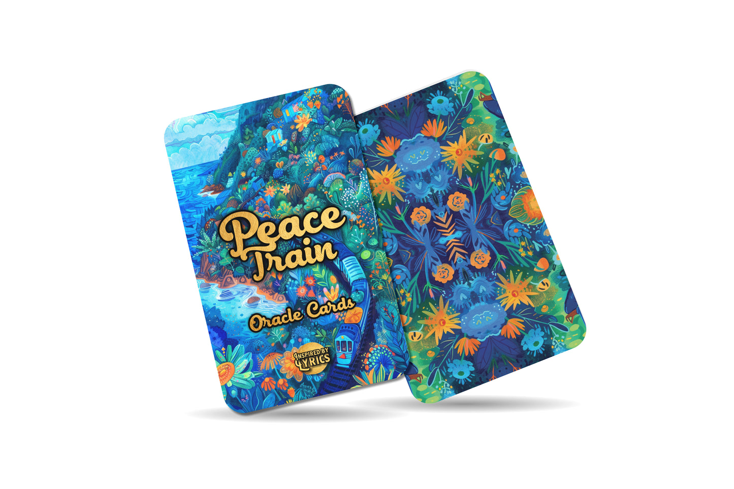 Peace Train - Oracle Cards - A unique spiritual journey - Inspired by Lyrics - Mindfulness cards