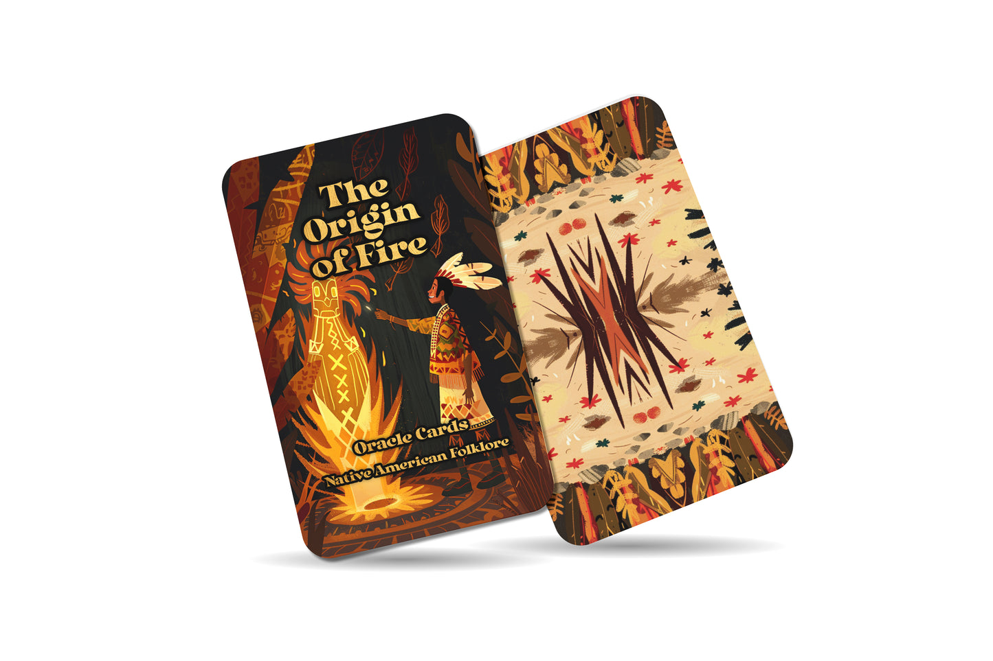 The Origin of Fire - 22 Oracle Cards - Ignite Transformation With Ancient Wisdom