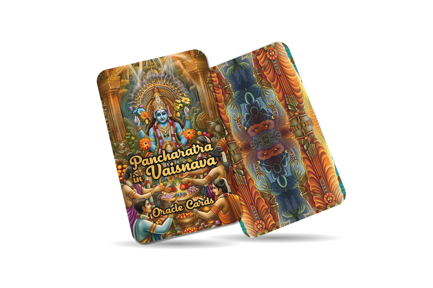 Pancharatra in Vaisnava Oracle Cards - 22 Oracle Cards - Embodying the wisdom of the Pancharatra texts in Vaisnava tradition.