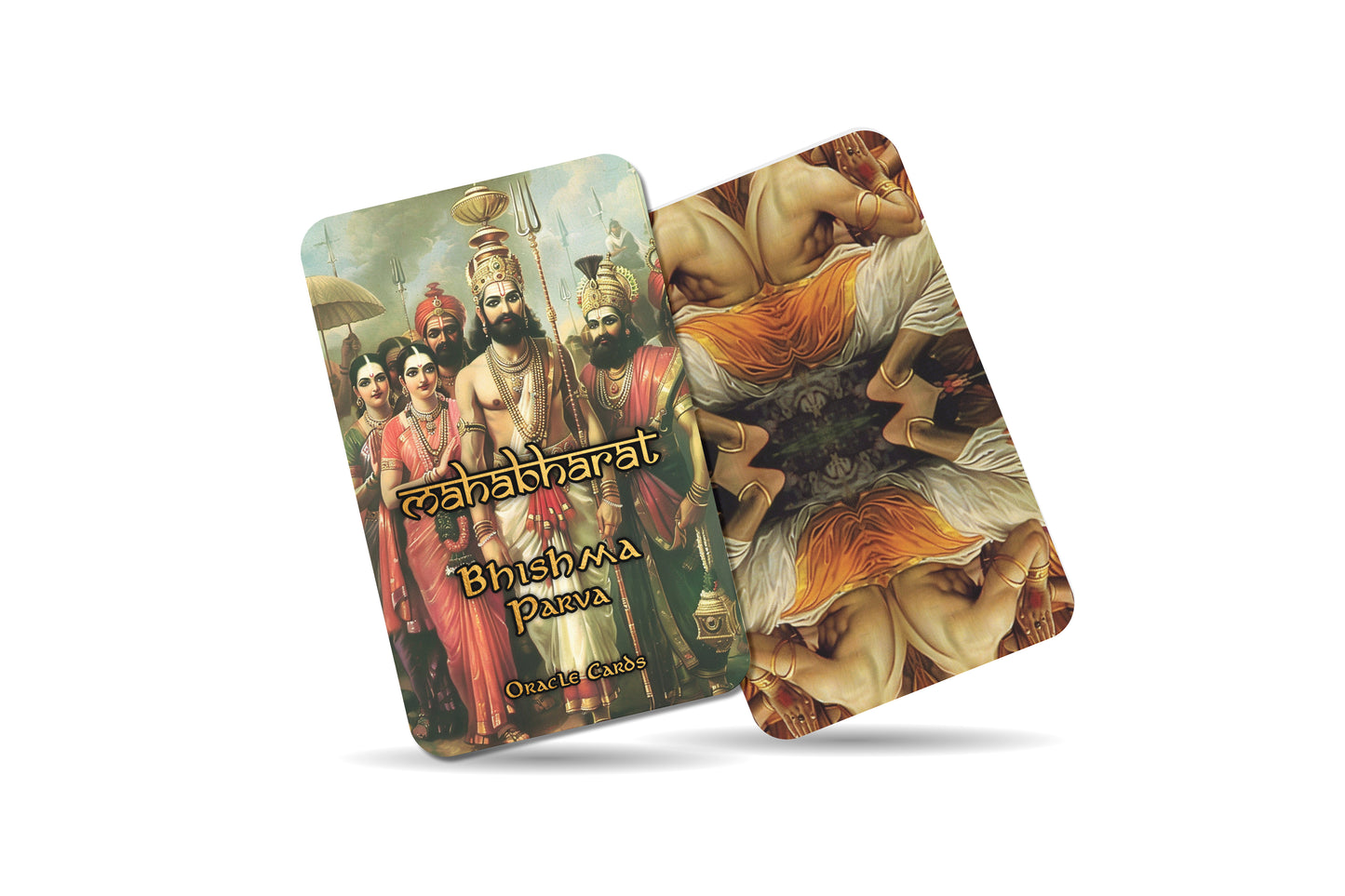 Bhishma Parva Oracle Cards - 22 Cards - Delving into the wisdom of Bhishma and the pivotal events of the Kurukshetra war.