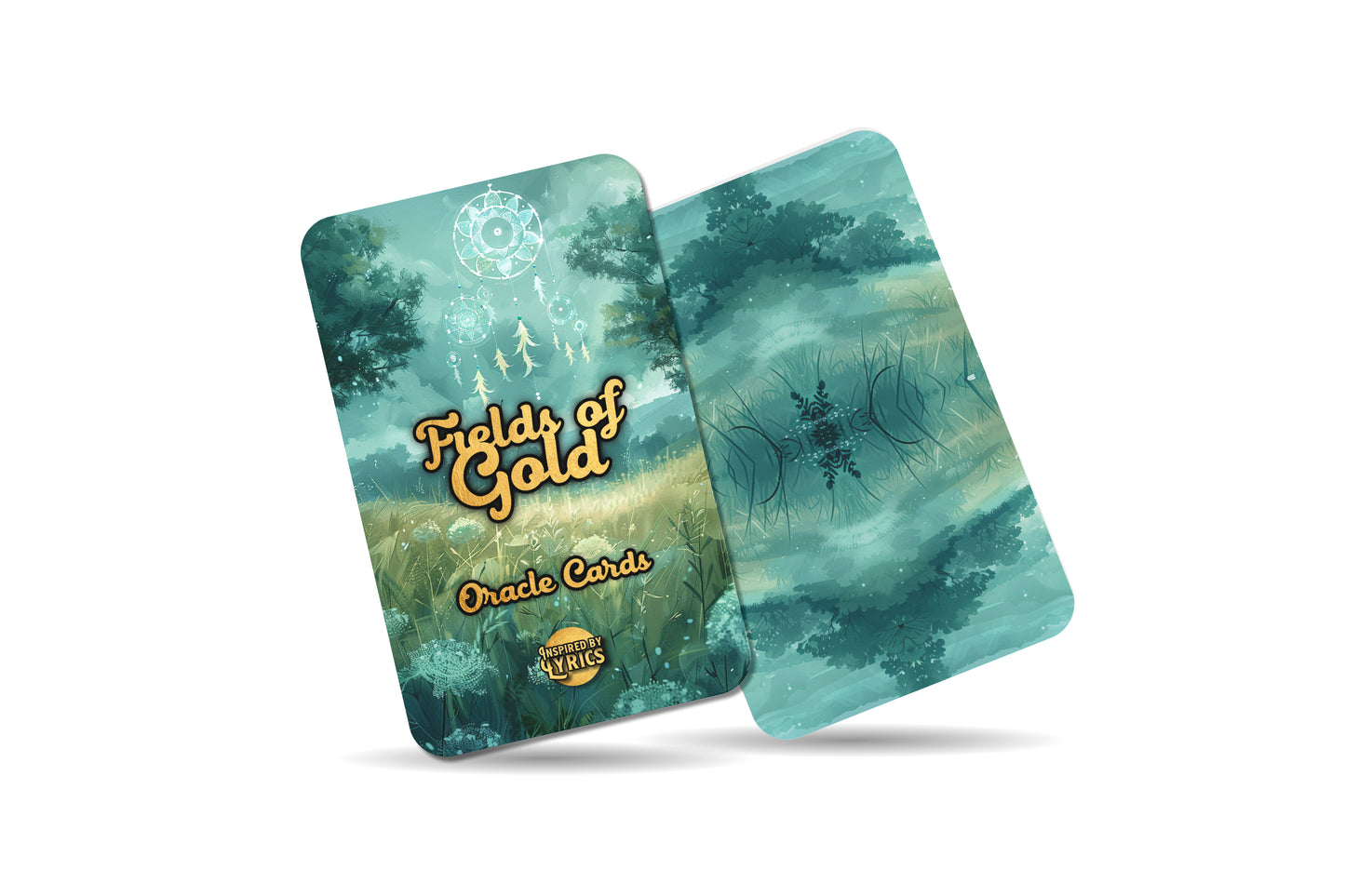 Fields of Gold Oracle Cards - A unique spiritual journey - Inspired by Lyrics - Mindfulness cards