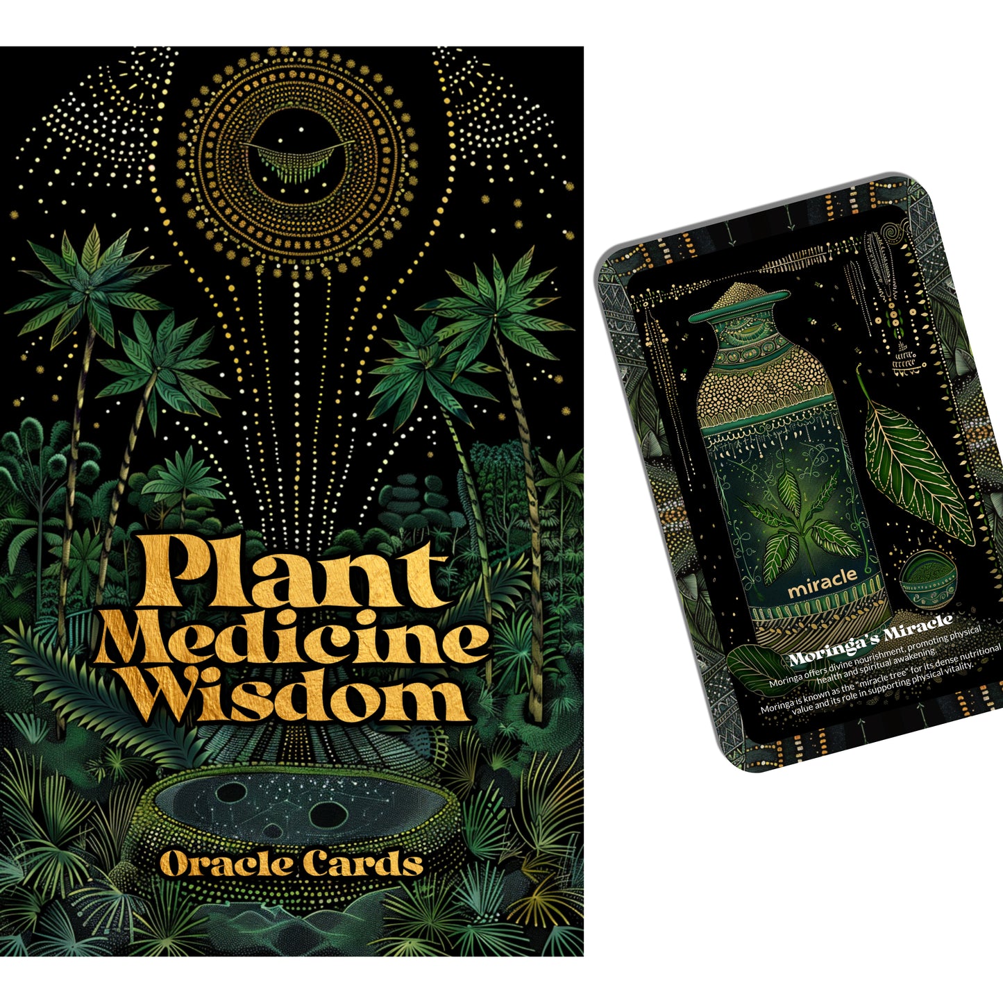 Plant Medicine Wisdom - 22 Oracle Cards - Tapping into nature's healing powers - By Symbolika - Vision Cards - Divination Tool