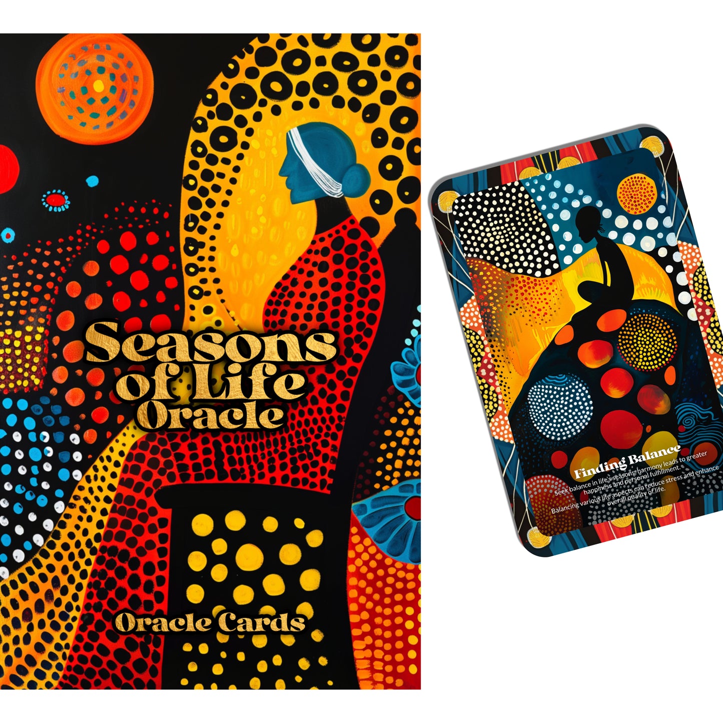 Seasons of Life Oracle - 22 Oracle Cards - Navigating life's natural cycles - By Symbolika - Vision Cards - Divination Tool