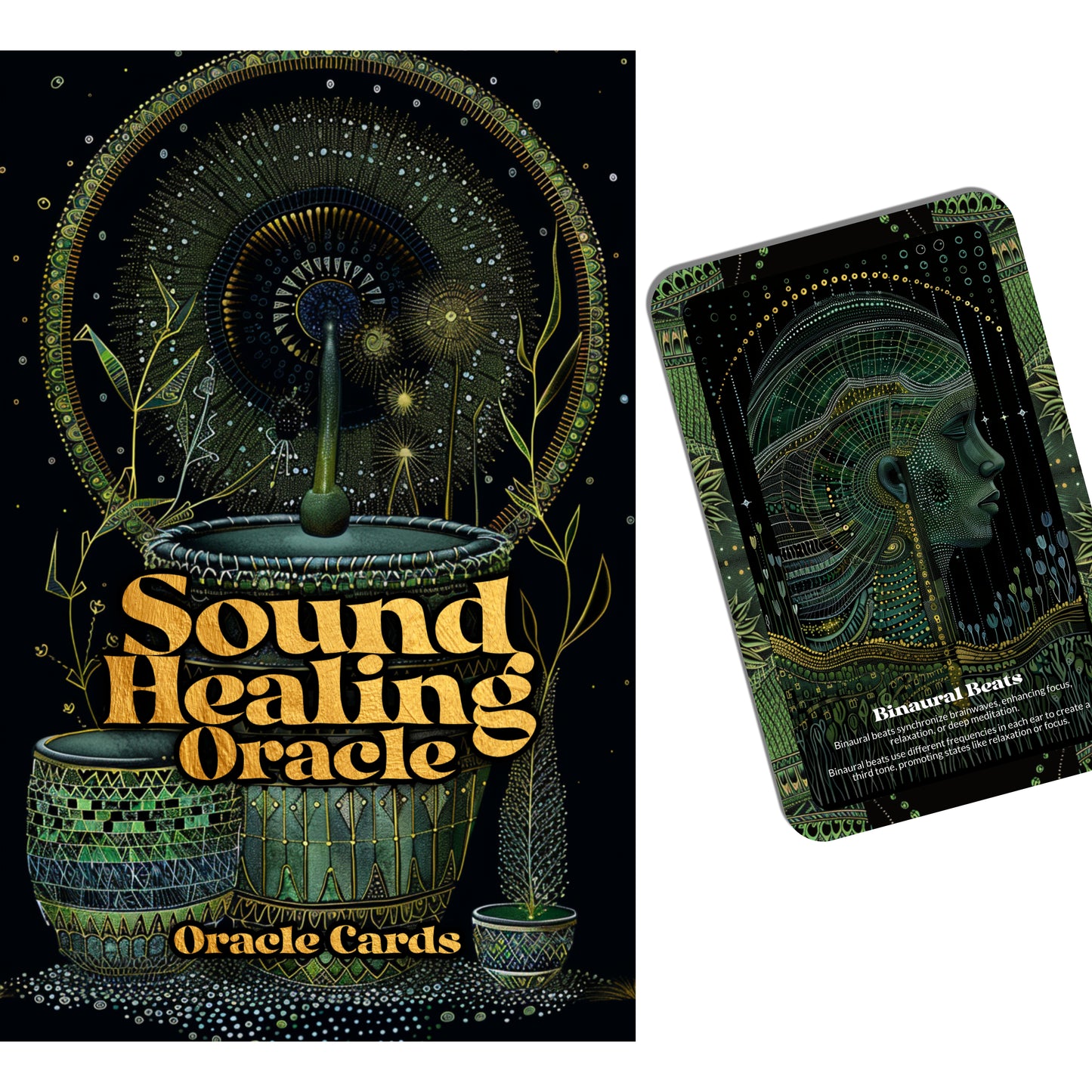 Sound Healing Oracle - 22 Oracle Cards - Using sound for energetic balance - By Symbolika - Vision Cards - Divination Tool