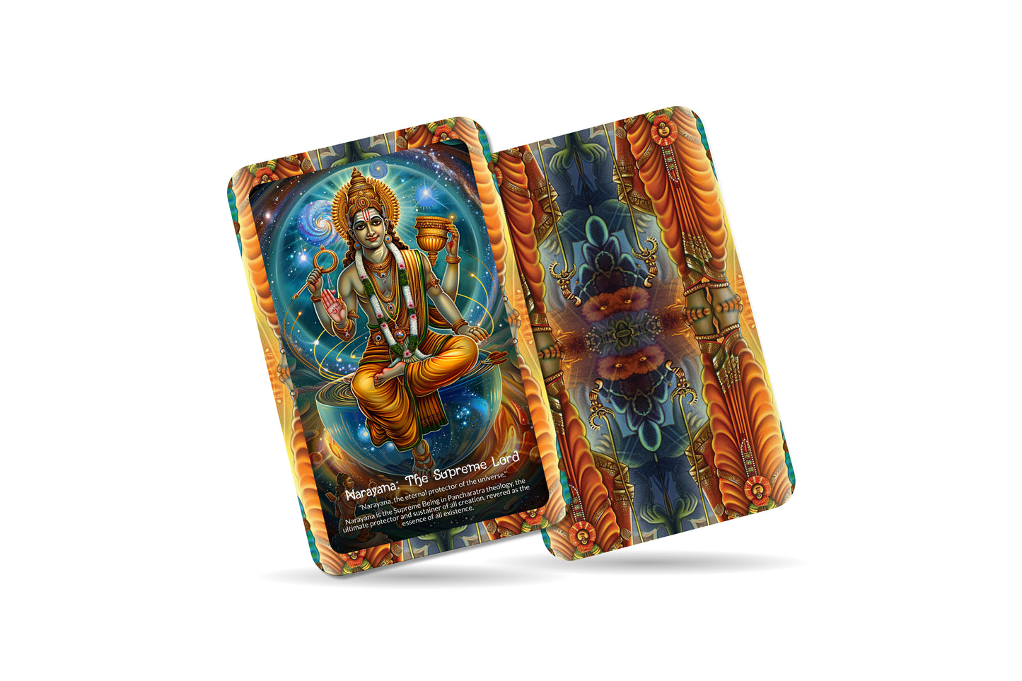 Pancharatra in Vaisnava Oracle Cards - 22 Oracle Cards - Embodying the wisdom of the Pancharatra texts in Vaisnava tradition.