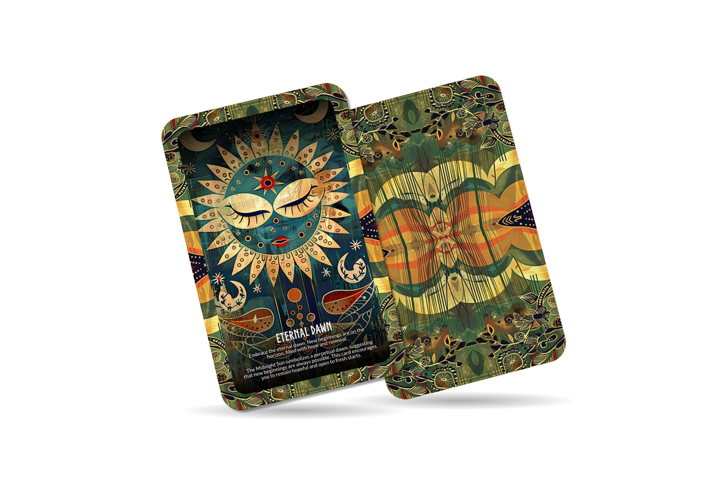 Midnight Sun - Endless Daylight Oracle Deck Cards - Reveling in the light of endless possibilities