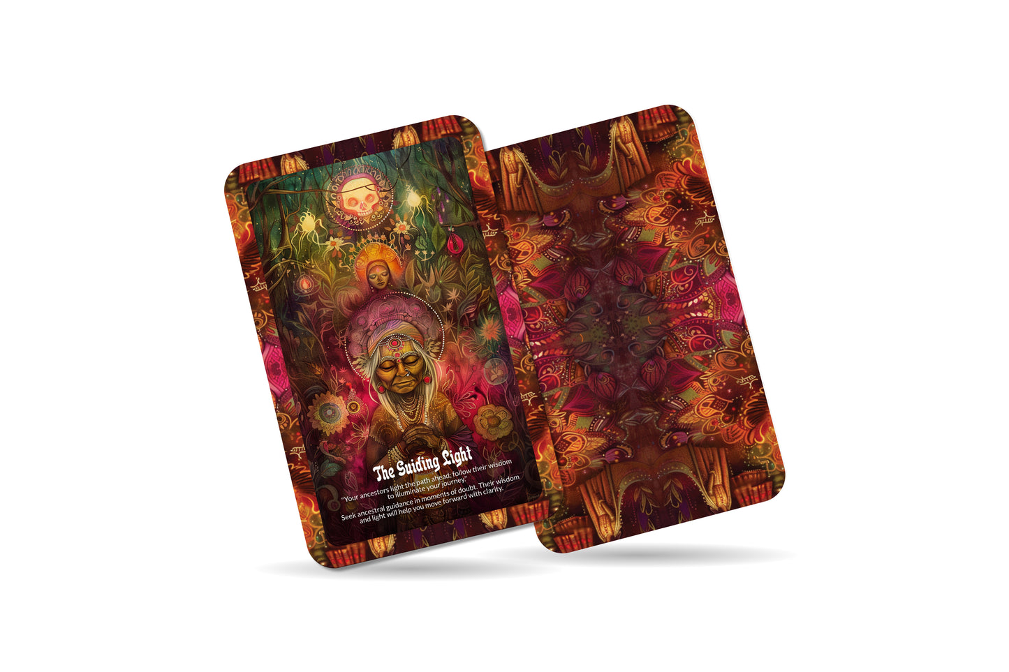 Ancestor's Blessing Oracle Cards – 22 Cards Deck for Ancestral Wisdom, Protection & Spiritual Guidance