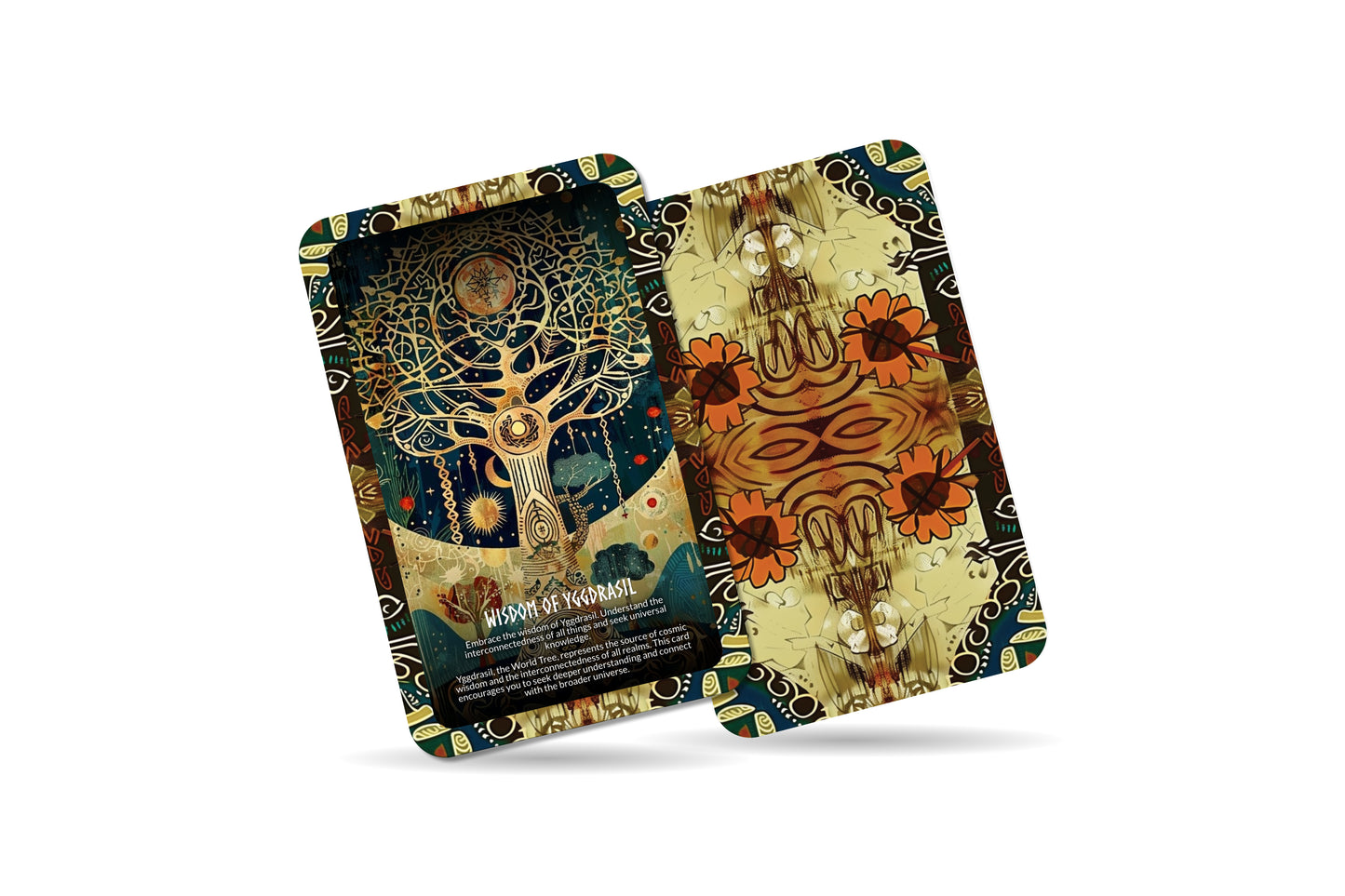 Grimnismál - Cosmic Knowledge Oracle Deck Cards - Unlocking the secrets of the universe through ancient wisdom