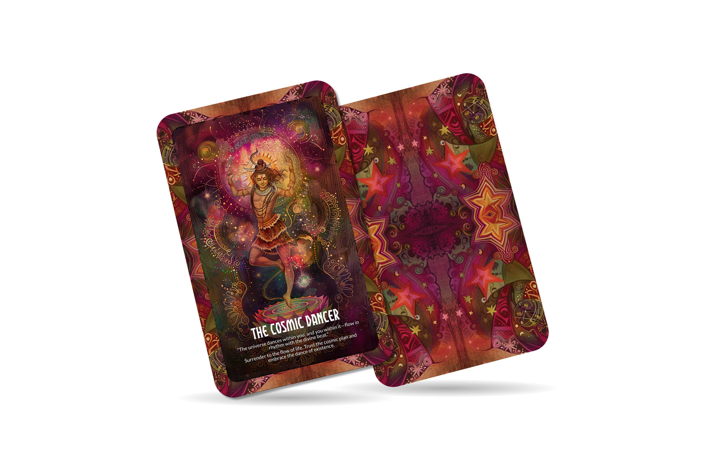 Aham Brahmasmi Oracle Cards – 22 Cards Spiritual Awakening Deck for Self-Realization & Divine Connection