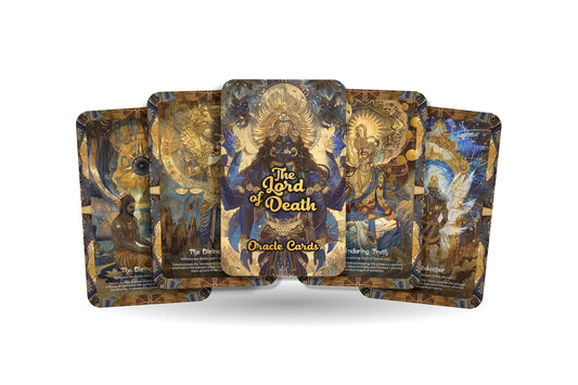 The Lord of Death Oracle Cards - 22 Oracle Cards - Embracing the transformative power of the Lord of Death for rebirth.