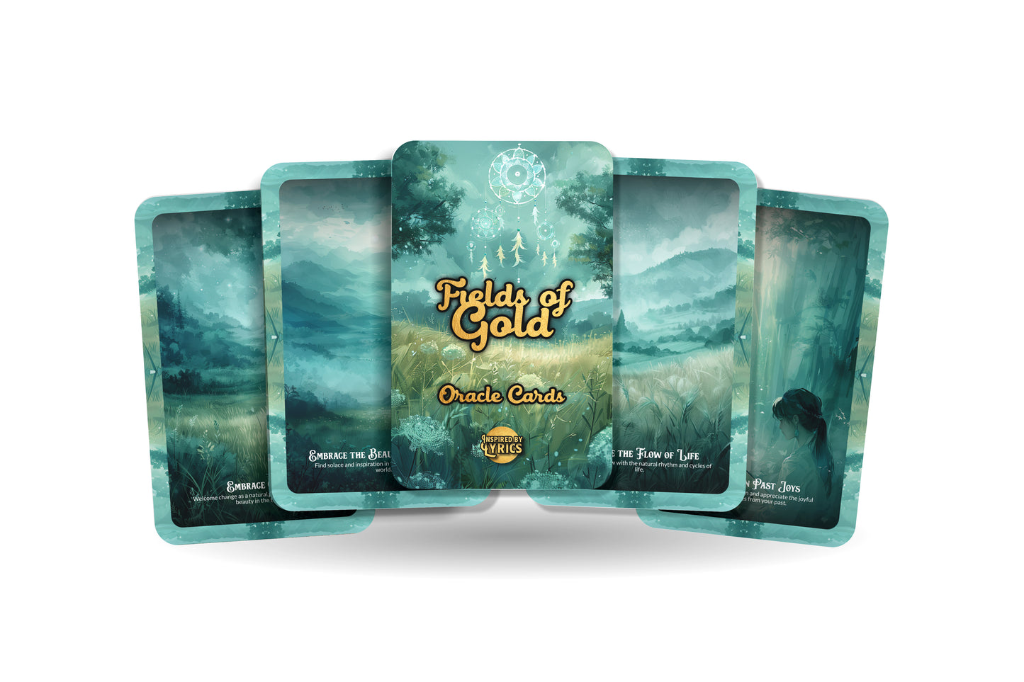  Fields of Gold Oracle Cards