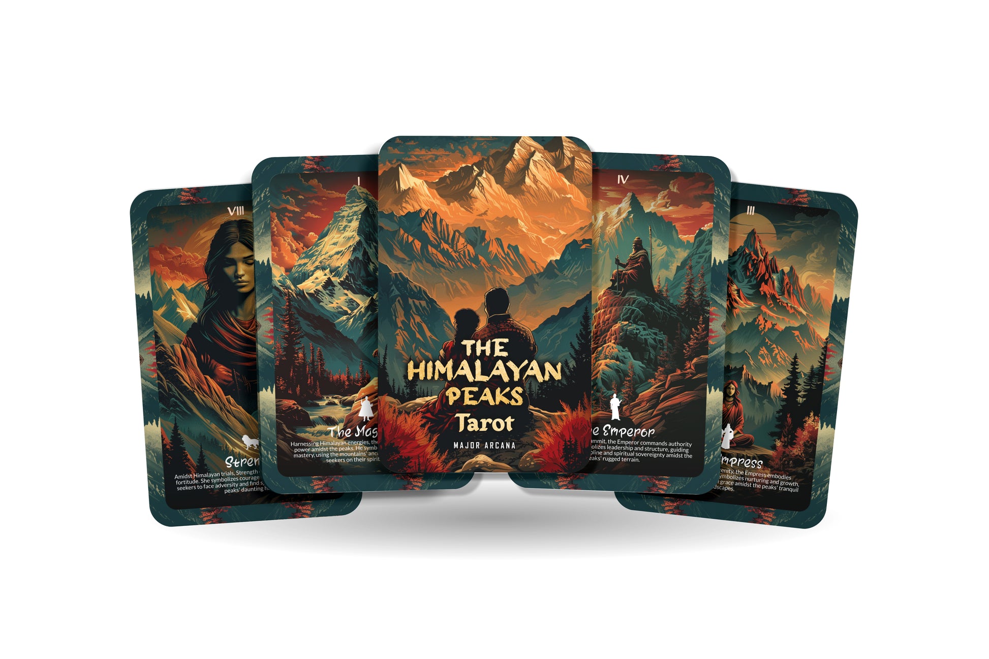 The Himalayan Peaks Cards