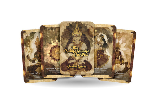 The Guhyasamaja Tantra Oracle Cards - 22 Oracle Cards - Unlocking the deep esoteric wisdom of the Guhyasamaja Tantra.