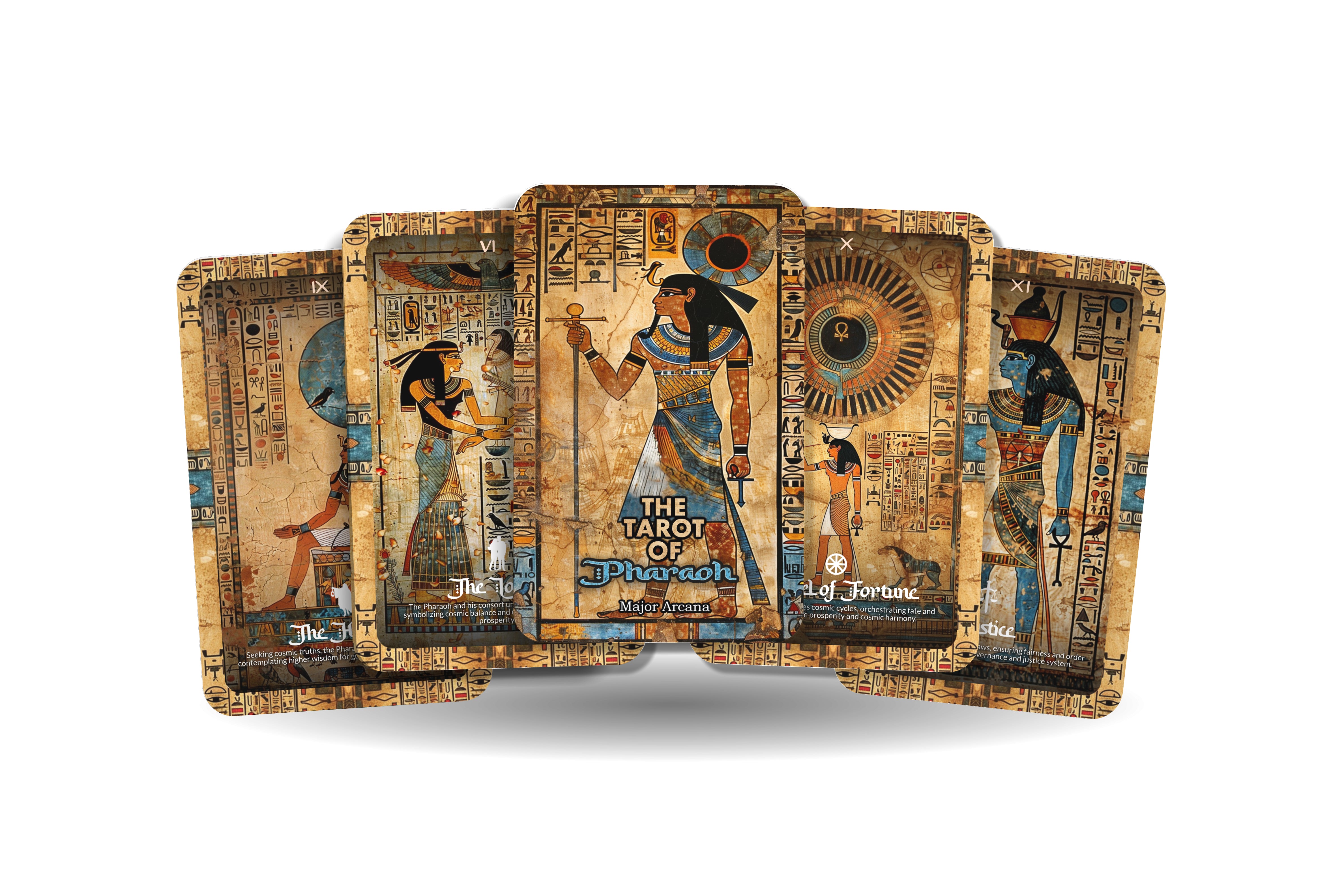 The Tarot of Pharaoh - 22 Major Arcana - A unique spiritual journey ...